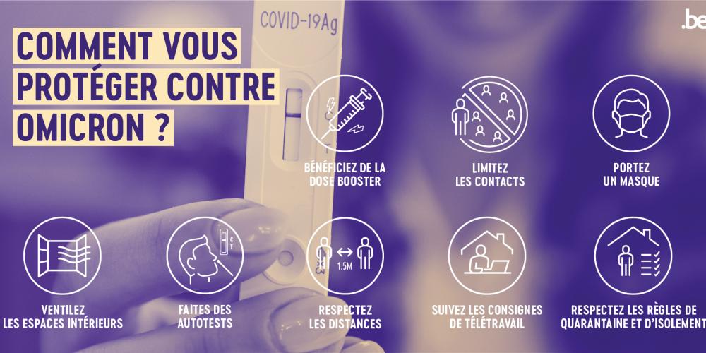 Se protéger contre Omicron : ventilation, autotest,