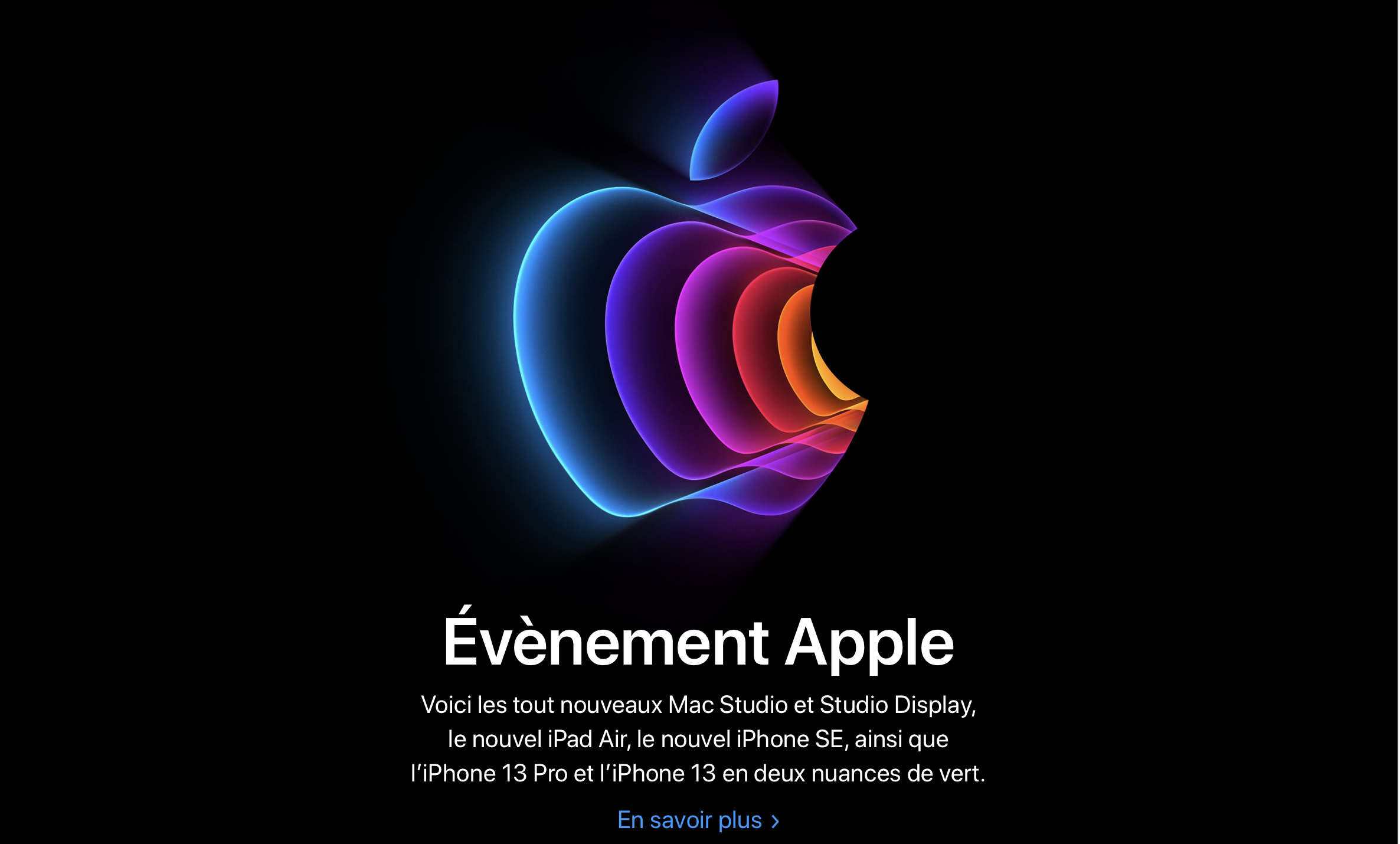 Apple Event 08-03-2022