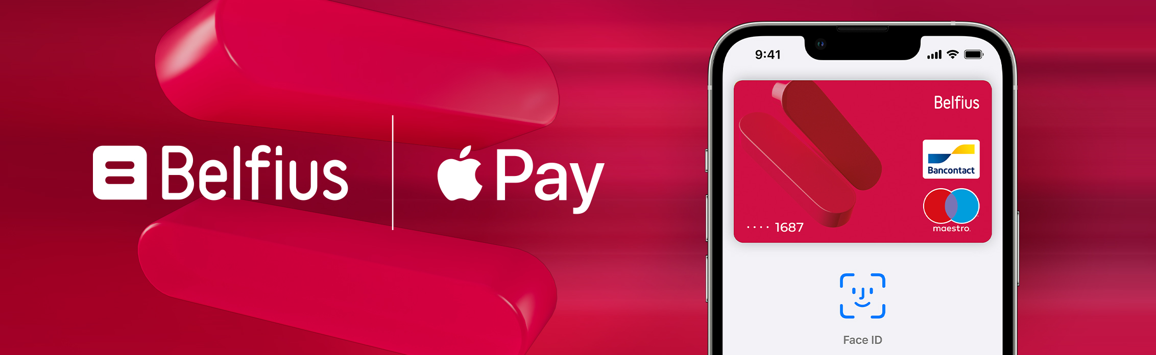 Logo Belfius et Apple Pay